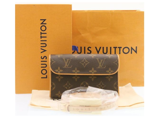 LOUIS VUITTON Pochette con monogramma Fiorentino Marsupio M51855 LV Auth knn038 - vista 12