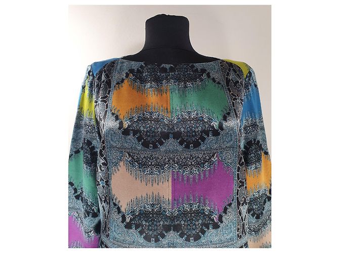 Abito Etro in seta e lana Multicolore - vista 2