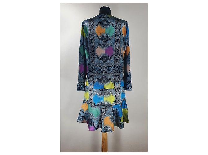 Abito Etro in seta e lana Multicolore - vista 4