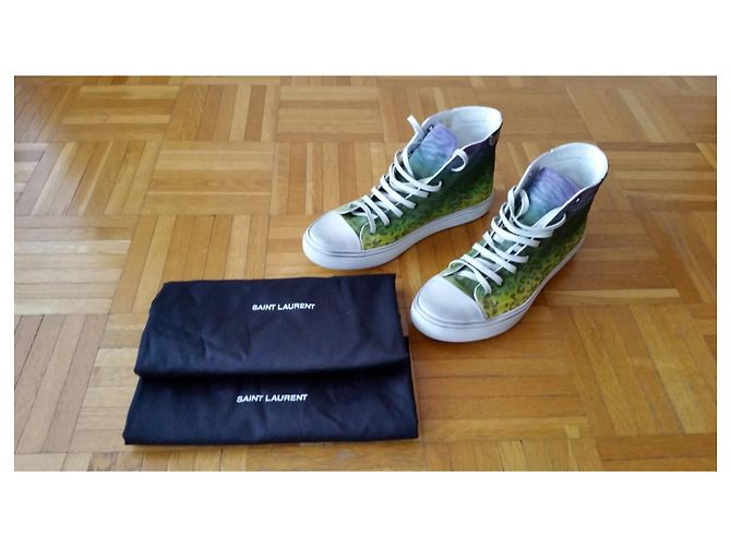 SNEAKER YVES SAINT LAURENT AUS CANVAS MIT GLITZERDRUCK Mehrfarben - Ansicht 2