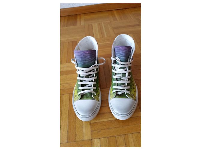 SNEAKER YVES SAINT LAURENT AUS CANVAS MIT GLITZERDRUCK Mehrfarben - Ansicht 4