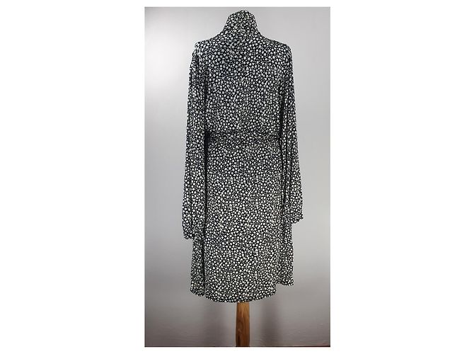 Autre Marque Kleid Fabienne Chapot Schwarz Weiß - Ansicht 4