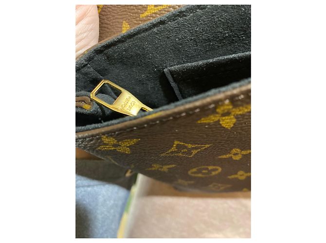 Saint Jacques Bolso Louis Vuitton Saint Placide de piel negra Negro - vista 9