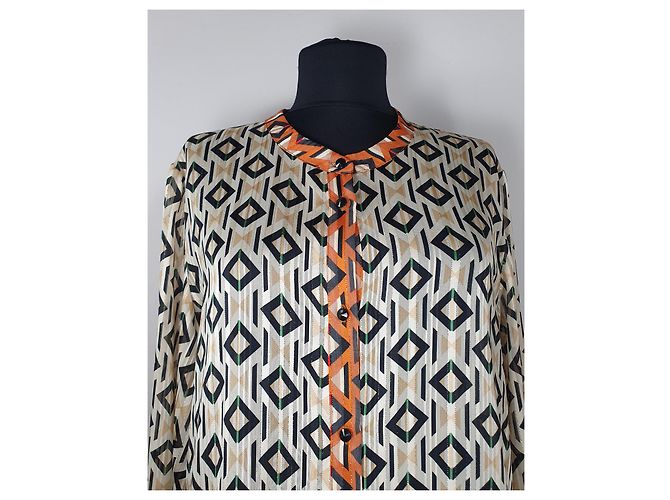 Karen B Y Simonsen Karen By Simonsen Tunika Oberteil Viscose Metallic - Ansicht 2