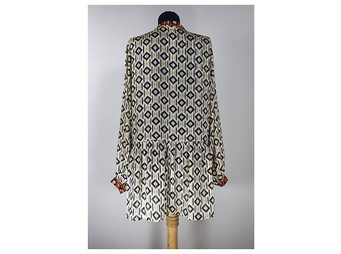 Karen B Y Simonsen Karen By Simonsen Tunika Oberteil Viscose Metallic - Ansicht 4
