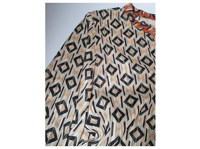 Karen B Y Simonsen Karen By Simonsen Tunika Oberteil Viscose Metallic - Ansicht 6