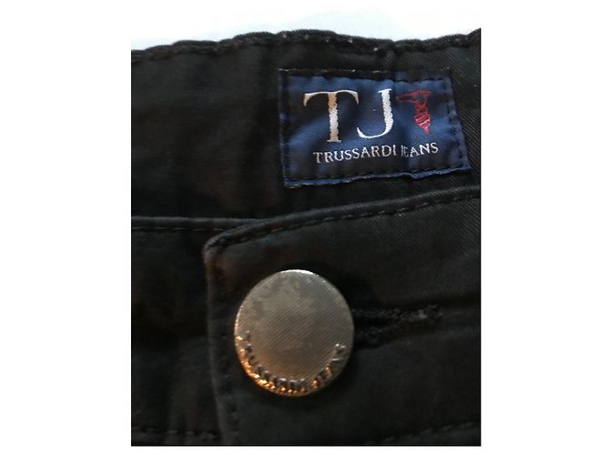 Jeans Trussardi dritti Nero - vista 3
