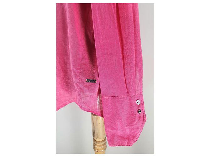 Top Hugo Boss Rosa de Seda y Algodón - vista 3