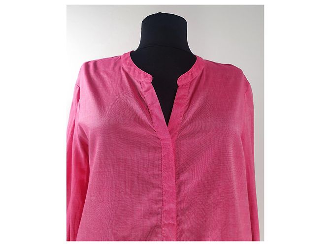 Top Hugo Boss Rosa de Seda y Algodón - vista 4