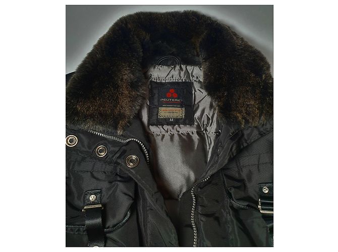 Peuterey Jacket Black Rabbit Fur - view 7