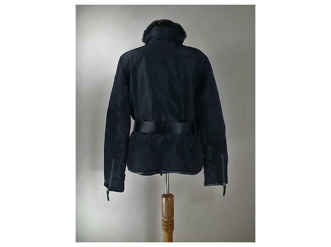 Peuterey Jacket Black Rabbit Fur Polyamide - view 4