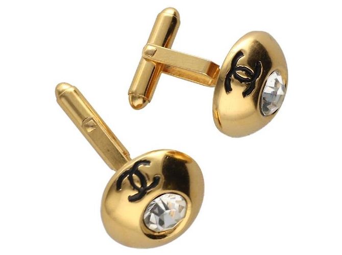 [Usato] Chanel / CHANEL Gemelli vintage Coco Mark strass oro Kabukiya D'oro - vista 6