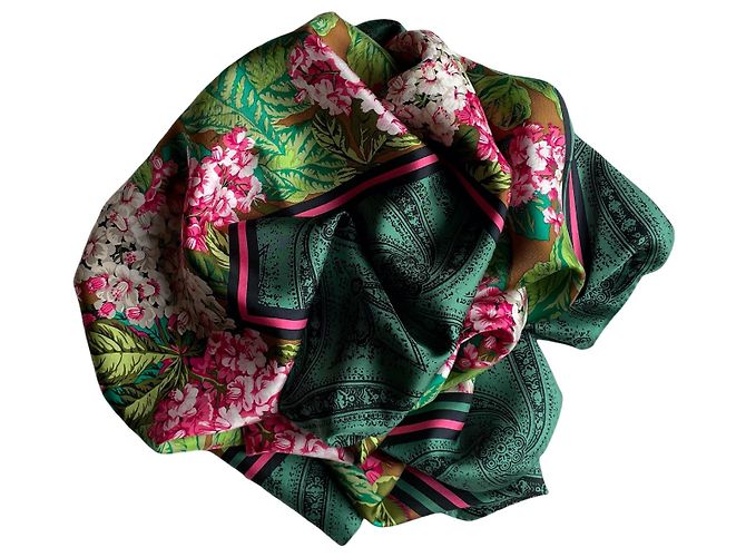 Oscar de la Renta Seiden Schals - Ansicht 2