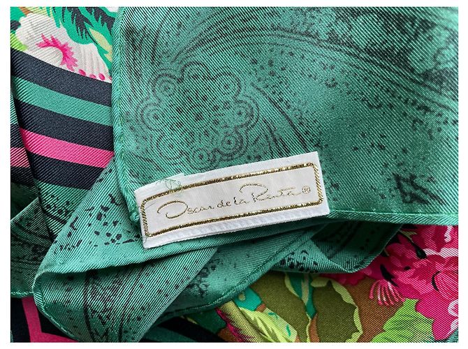 Oscar de la Renta Seiden Schals - Ansicht 5