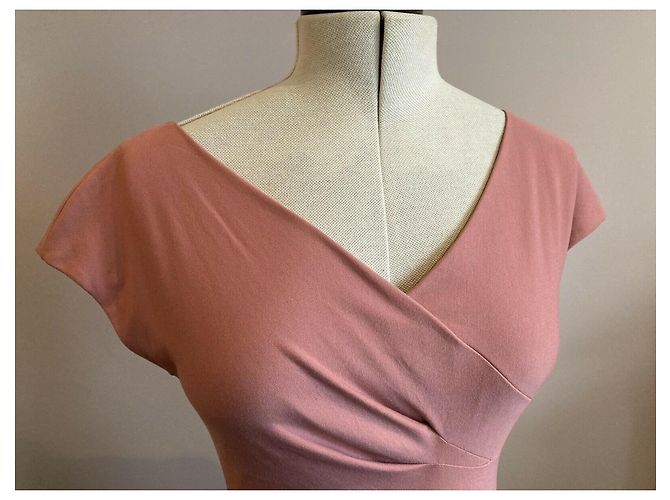 Escada Altrosa Kleid, Körper con Pink - Ansicht 4