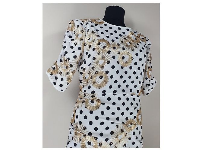 Maje Kleid Mehrfarbig Polyester Mehrfarben - Ansicht 2