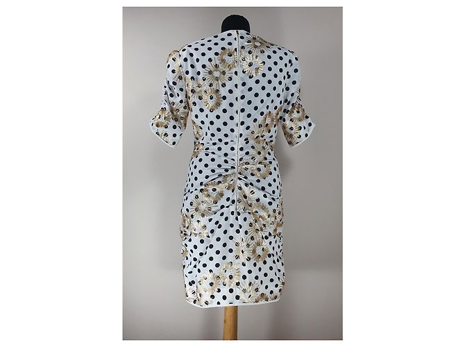 Maje Kleid Mehrfarbig Polyester Mehrfarben - Ansicht 5