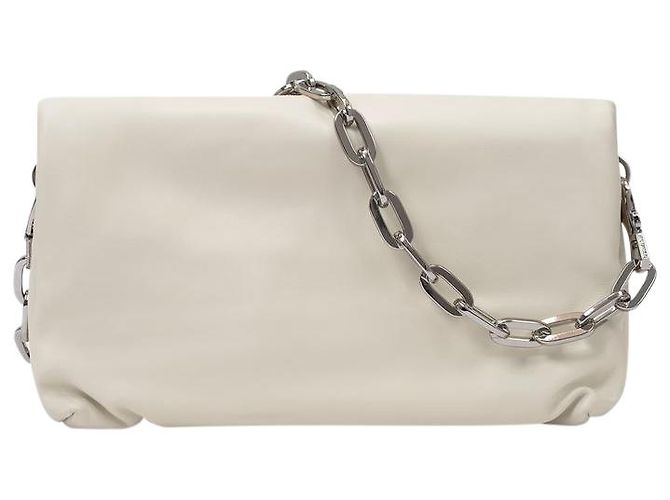 Zadig & Voltaire Bolsa Rockyssime em couro bege - vista 2