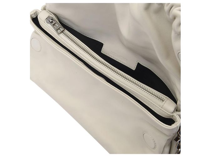 Zadig & Voltaire Bolsa Rockyssime em couro bege - vista 3
