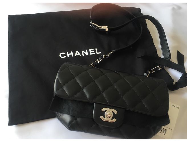 Marsupio micro Chanel Nero - vista 2