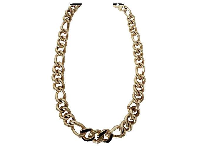 Collier Vintage Plaqué Or - Style Rétro, Couleur Multicolore, Taille Unique - Parfait Accessoire Homme