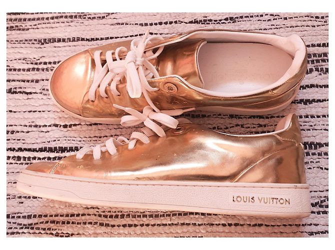 Zapatillas louis vuitton 38 unisex D'oro - vista 3