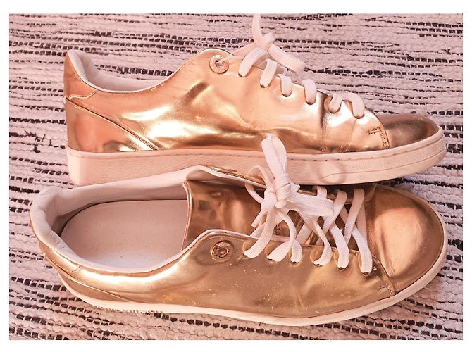 Zapatillas louis vuitton 38 unisex D'oro - vista 5