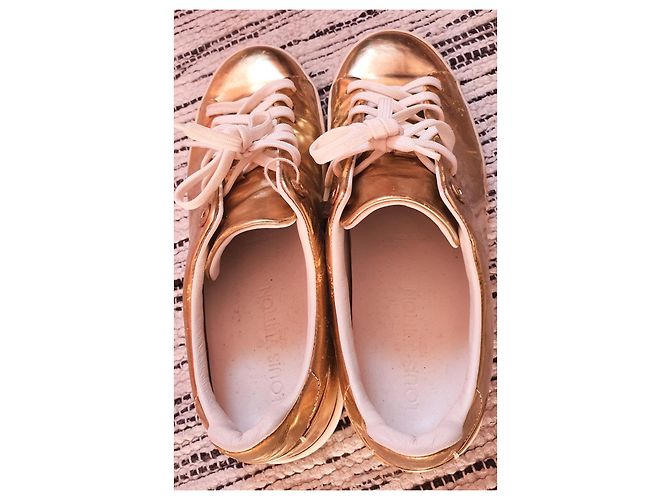 Zapatillas louis vuitton 38 unisex D'oro - vista 7