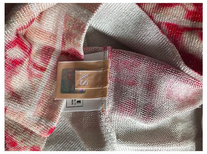 pull manches courtes John Galliano XS Rouge - vue 5