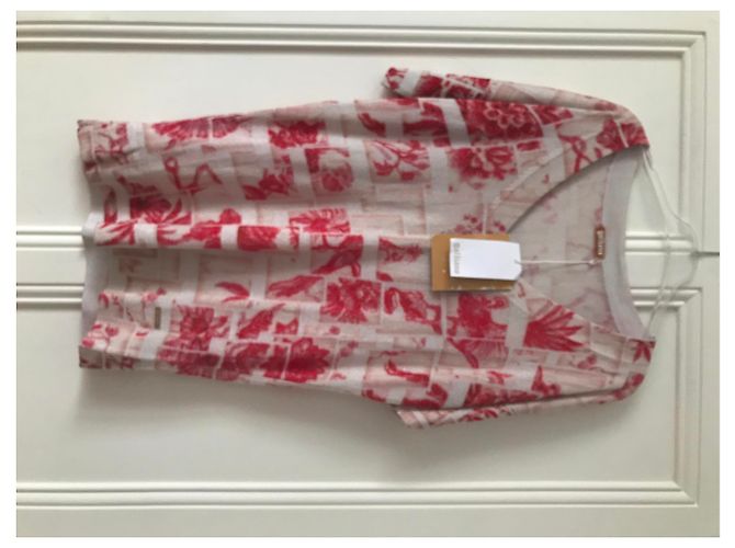 pull manches courtes John Galliano XS Rouge - vue 6