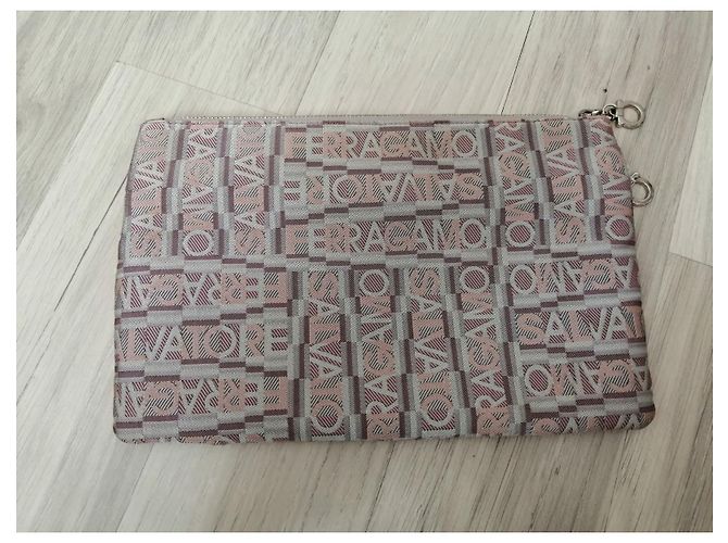 Salvatore Ferragamo Purses, wallets, cases Beige - view 2