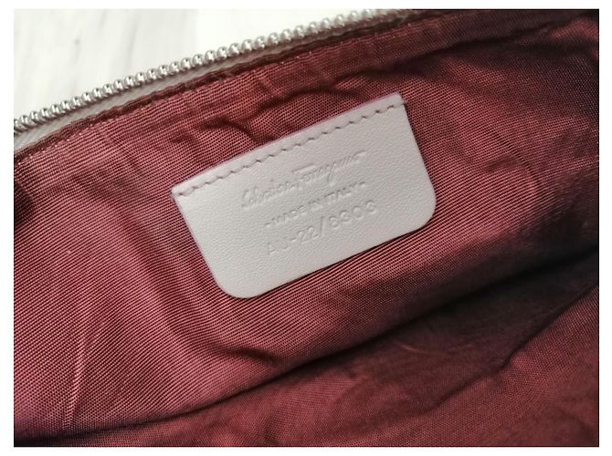 Salvatore Ferragamo Purses, wallets, cases Beige - view 6