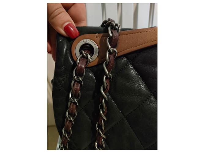 Borsa Chanel in pelle nera Nero - vista 4