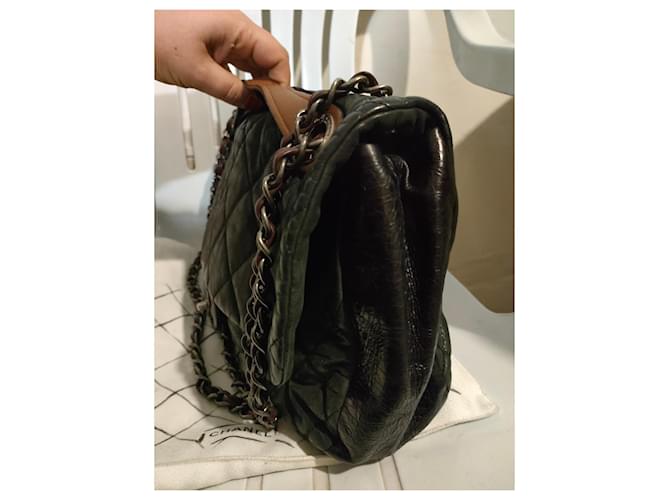 Borsa Chanel in pelle nera Nero - vista 5