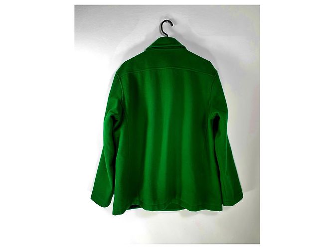 Soulland Wool Coat Green - view 5