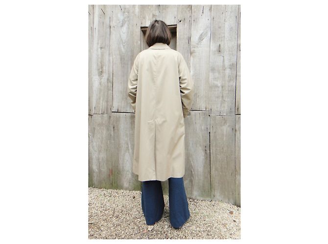 Impermeabile vintage Burberry 40 Beige - vista 3