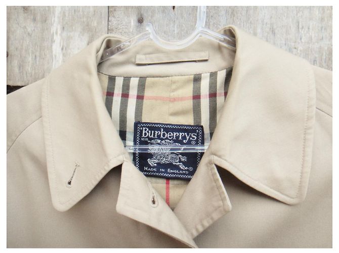 Impermeabile vintage Burberry 40 Beige - vista 4