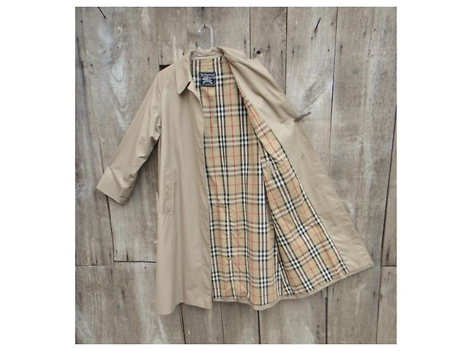 Impermeabile vintage Burberry 40 Beige - vista 5