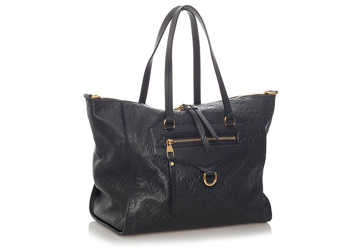 Louis Vuitton Nero Monogram Empreinte Lumineuse PM - vista 2