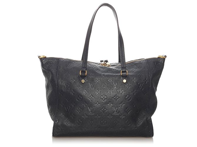 Louis Vuitton Nero Monogram Empreinte Lumineuse PM - vista 3