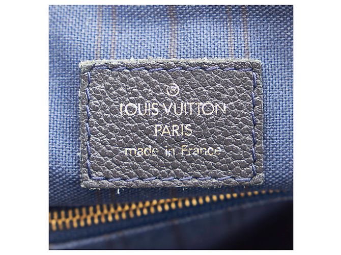 Louis Vuitton Nero Monogram Empreinte Lumineuse PM - vista 6