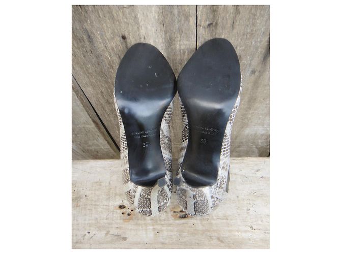 Pierre Hardy Piere Hardy botas en serpiente de agua nueva condición p 36 Gris - vista 5
