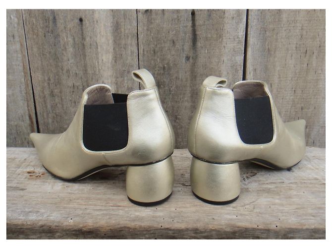 botas marc jacobs p 36,5 Nueva condición Dorado - vista 5