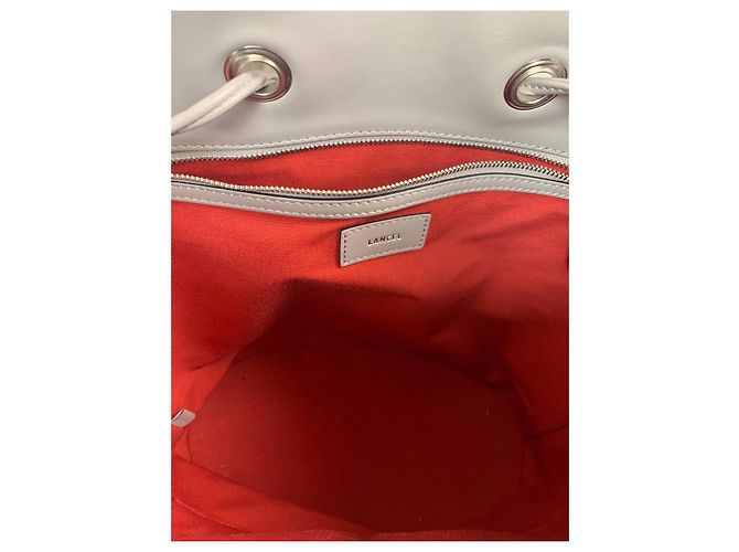 Le Huit Borsa a mano Lancel Eight in pelle grigia Grigio - vista 3