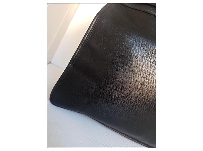 Gucci borsa stile cartella pelle nera Nero - vista 13