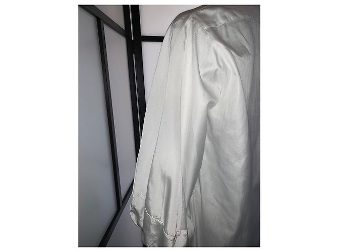 Vestido Burberry de algodón blanco - vista 7