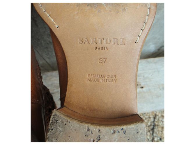botas caladas Sartore p 38 Marrón claro - vista 7