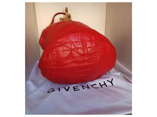 Bolsa vermelha Givenchy Vermelho - vista 7