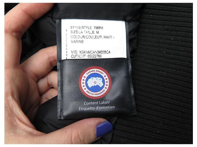 CANADA GOOSE COAT BORDEN FLIEGERJACKE 7968M 48 M IN POLYESTERMANTEL - Ansicht 11
