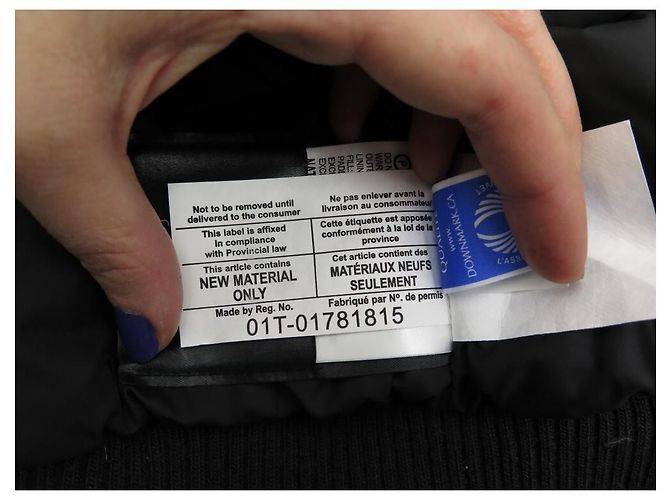 CANADA GOOSE COAT BORDEN FLIEGERJACKE 7968M 48 M IN POLYESTERMANTEL - Ansicht 8
